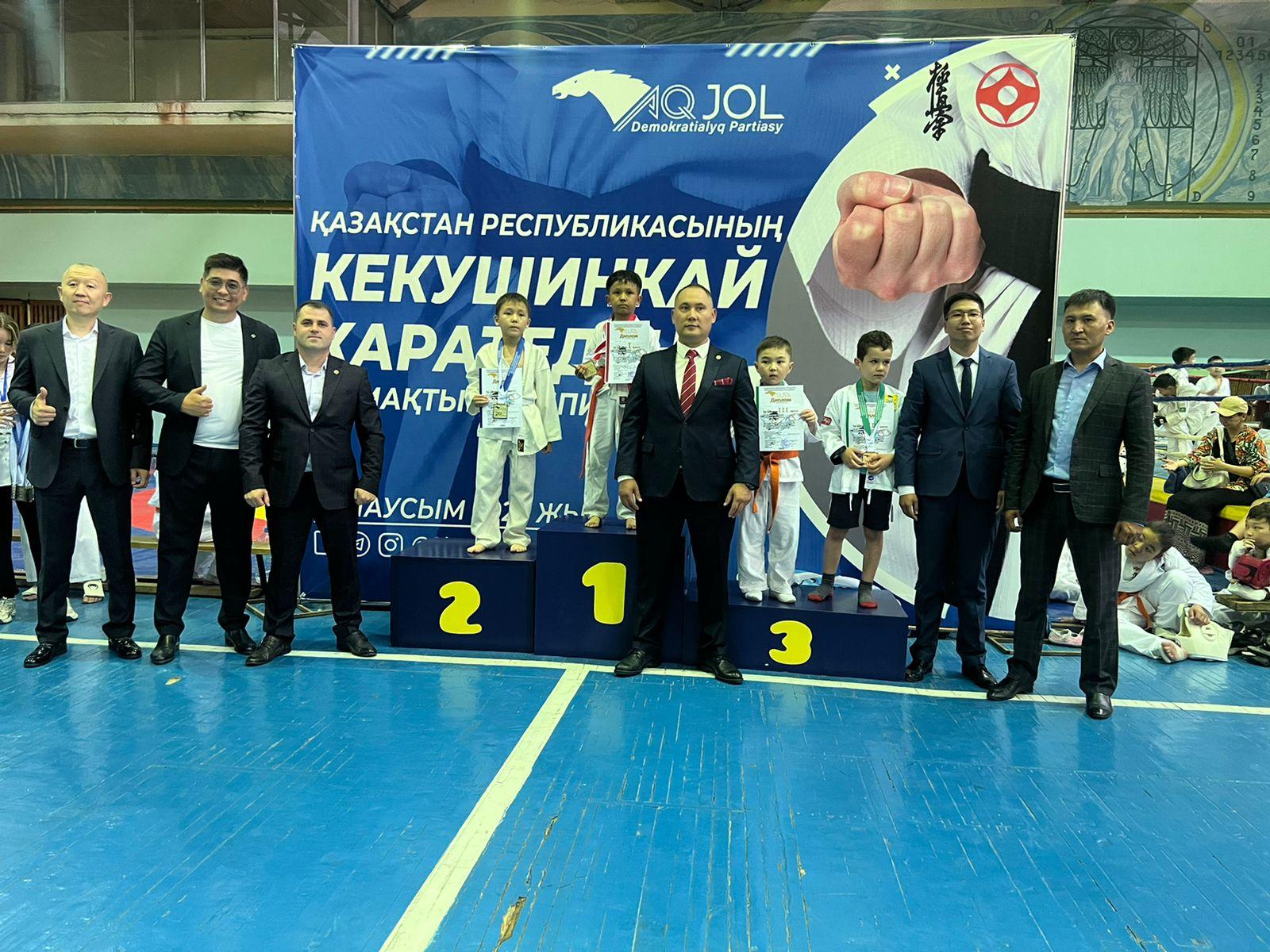 Кекушинкай каратеден   Қазақстан Республикасының аймақтық турнирі  өтті