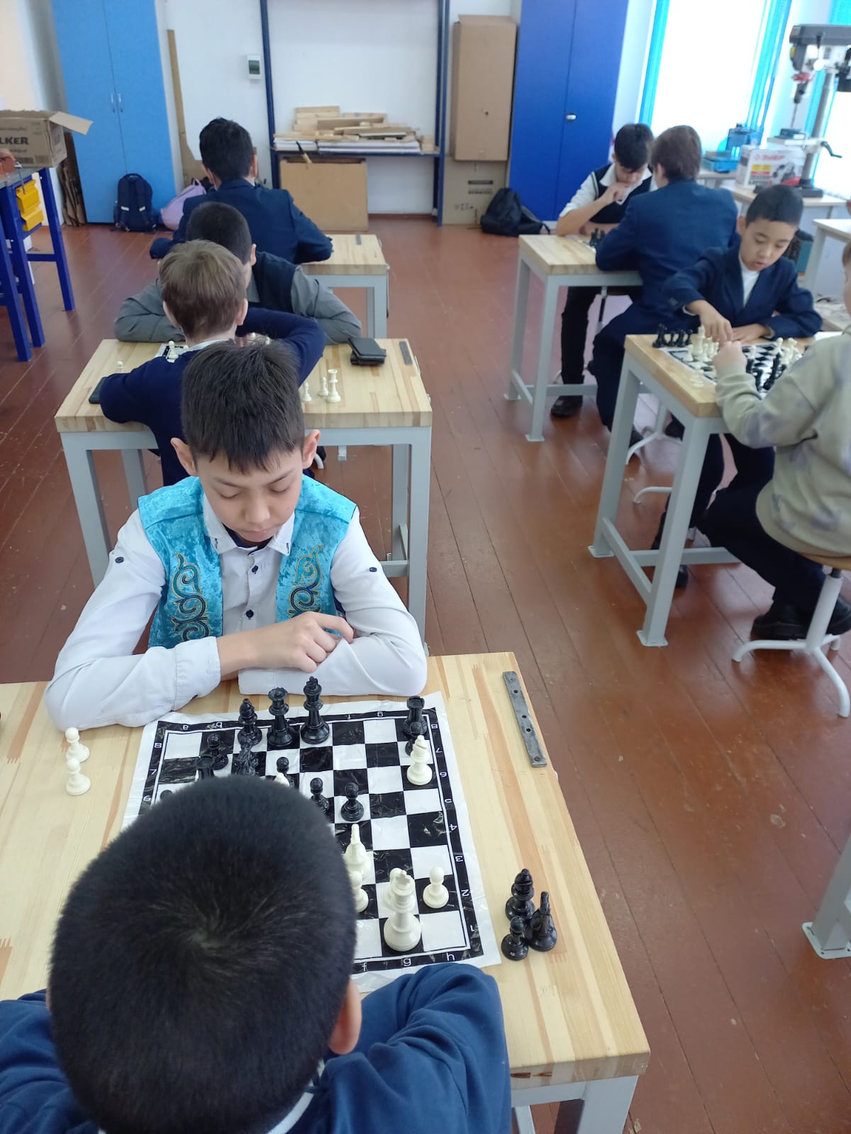 «Шахмат» үйірмесінің Ұлттық Мектеп лигасының біріншілігін өтті