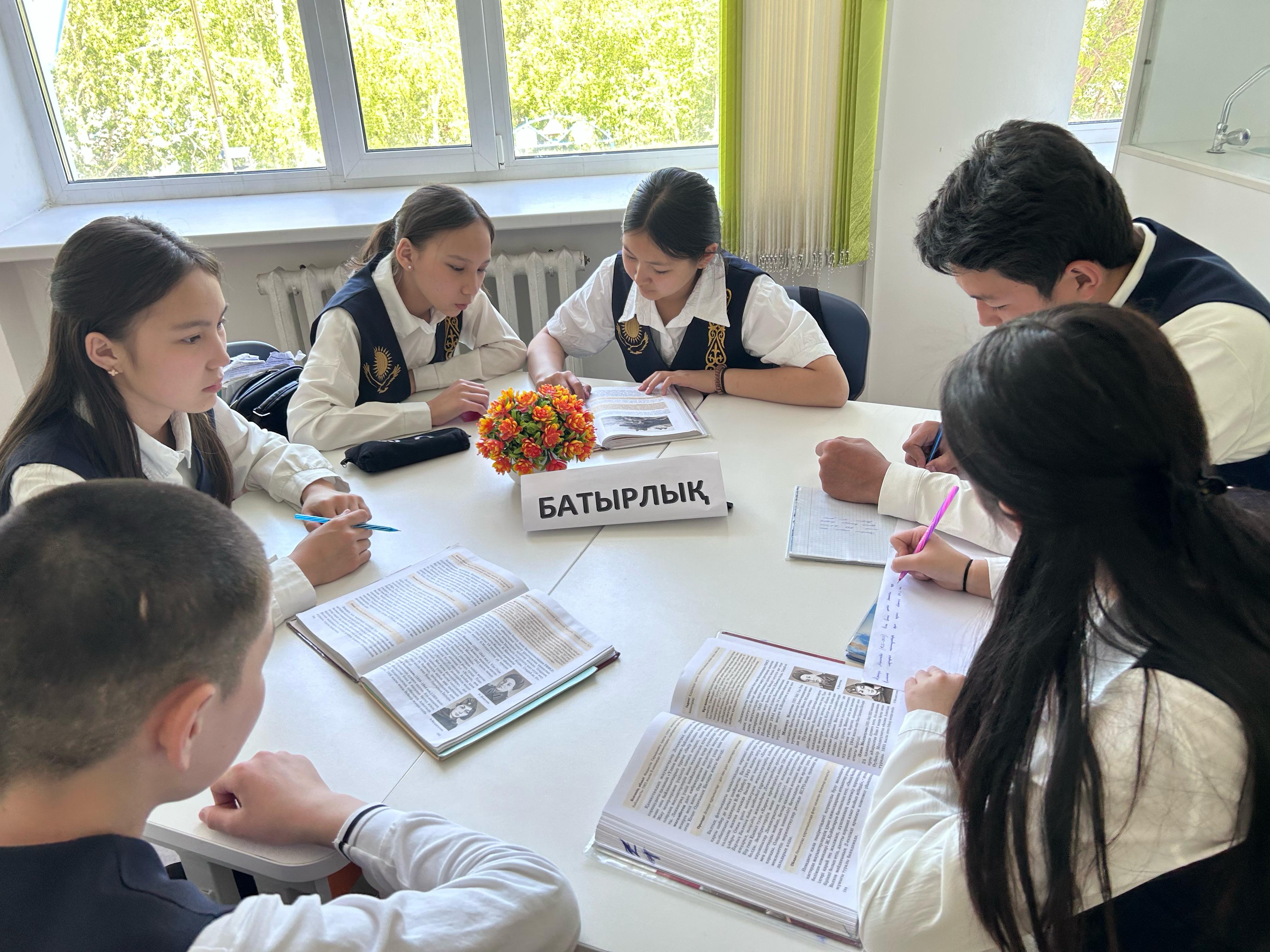 «ЕР ЕСІМІ-ЕЛ ЕСІНДЕ» АТТЫ БІРЫҢҒАЙ ТӘРБИЕ САҒАТТАРЫ