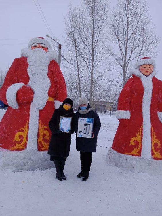 Жаңа жылдық мүсін сайысы