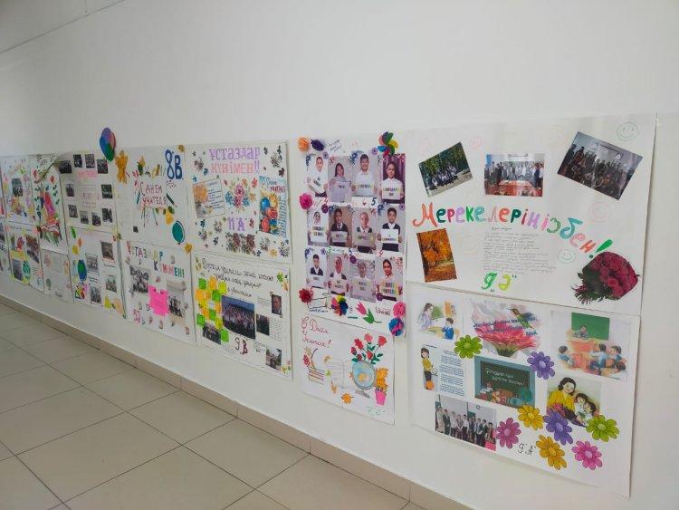 Оқушы  тілектері  көпшілік назарына ұсынылды