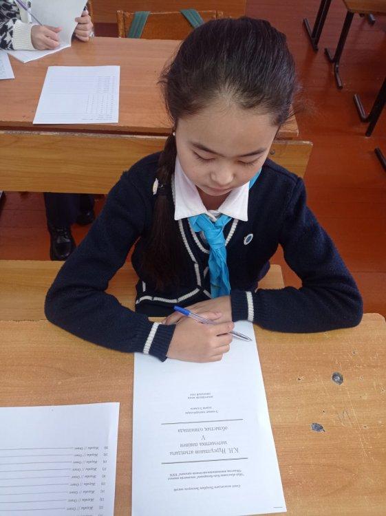 Қ.Н. Нұрсұлтанов атындағы математика пәнінен V облыстық олимпиадасының мектепішілк кезеңі өтті