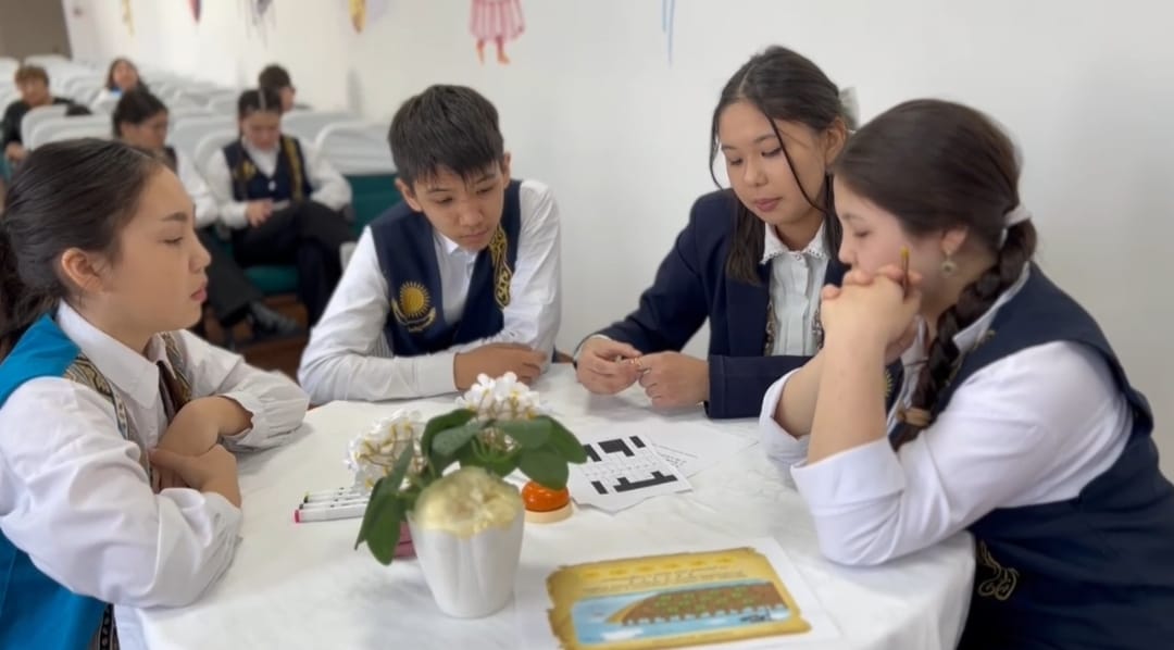 МАГНИТТІК МЕКТЕП ОҚУШЫЛАРЫМЕН БІЛІМ КВЕСТІ ҰЙЫМДАСТЫРЫЛДЫ