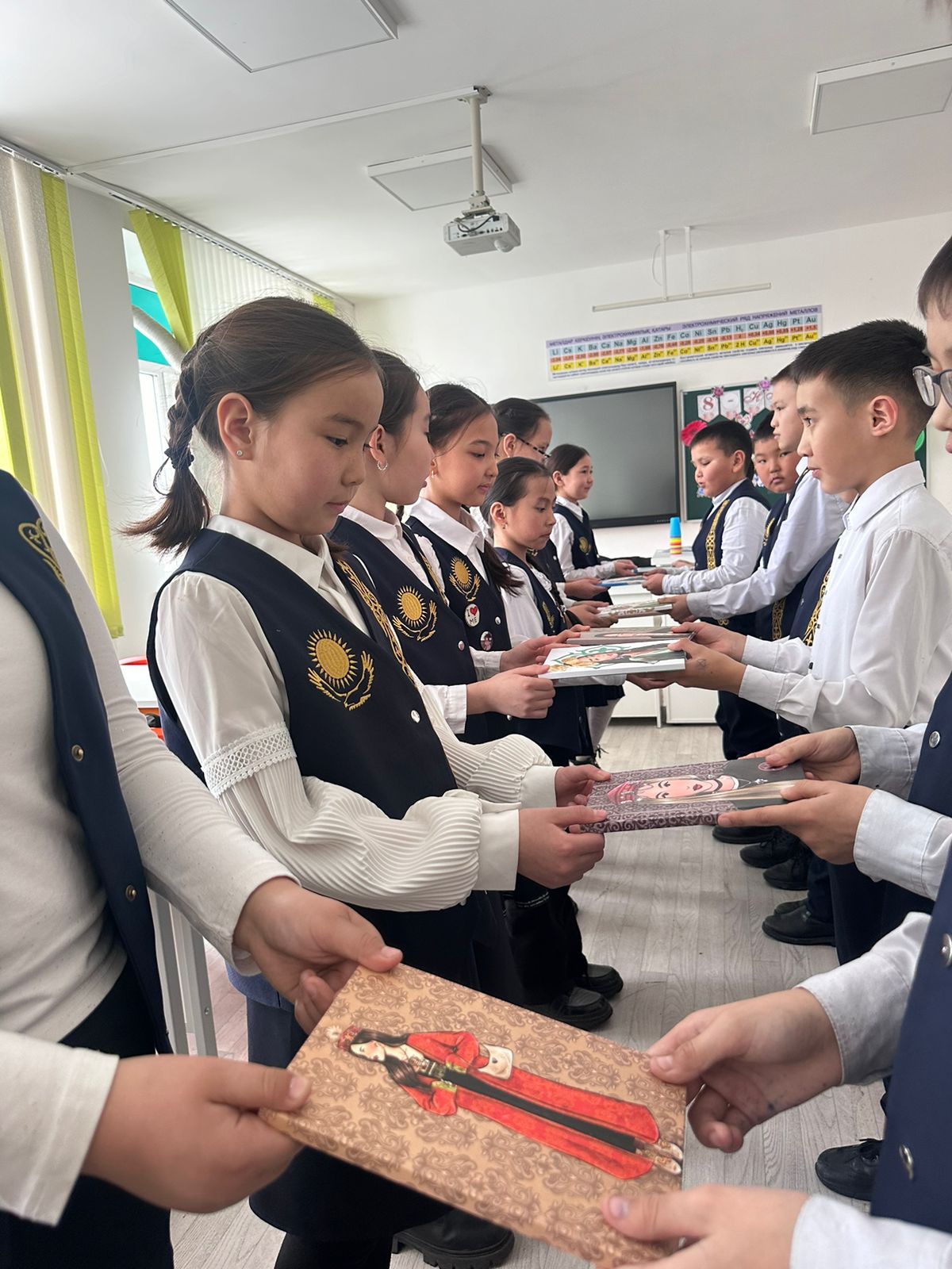 "АНА-БАҚЫТ, АНА- КҮН" АТТЫ СЫНЫП САҒАТТАРЫ