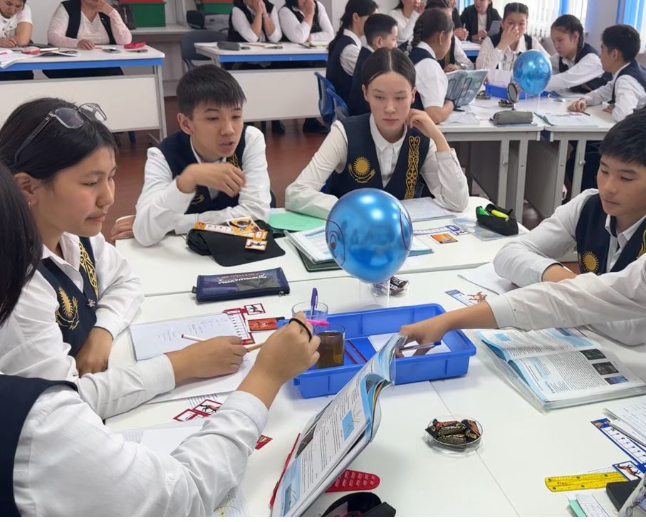 АПТАЛЫҚ АЯСЫНДА АШЫҚ САБАҚ ӨТТІ