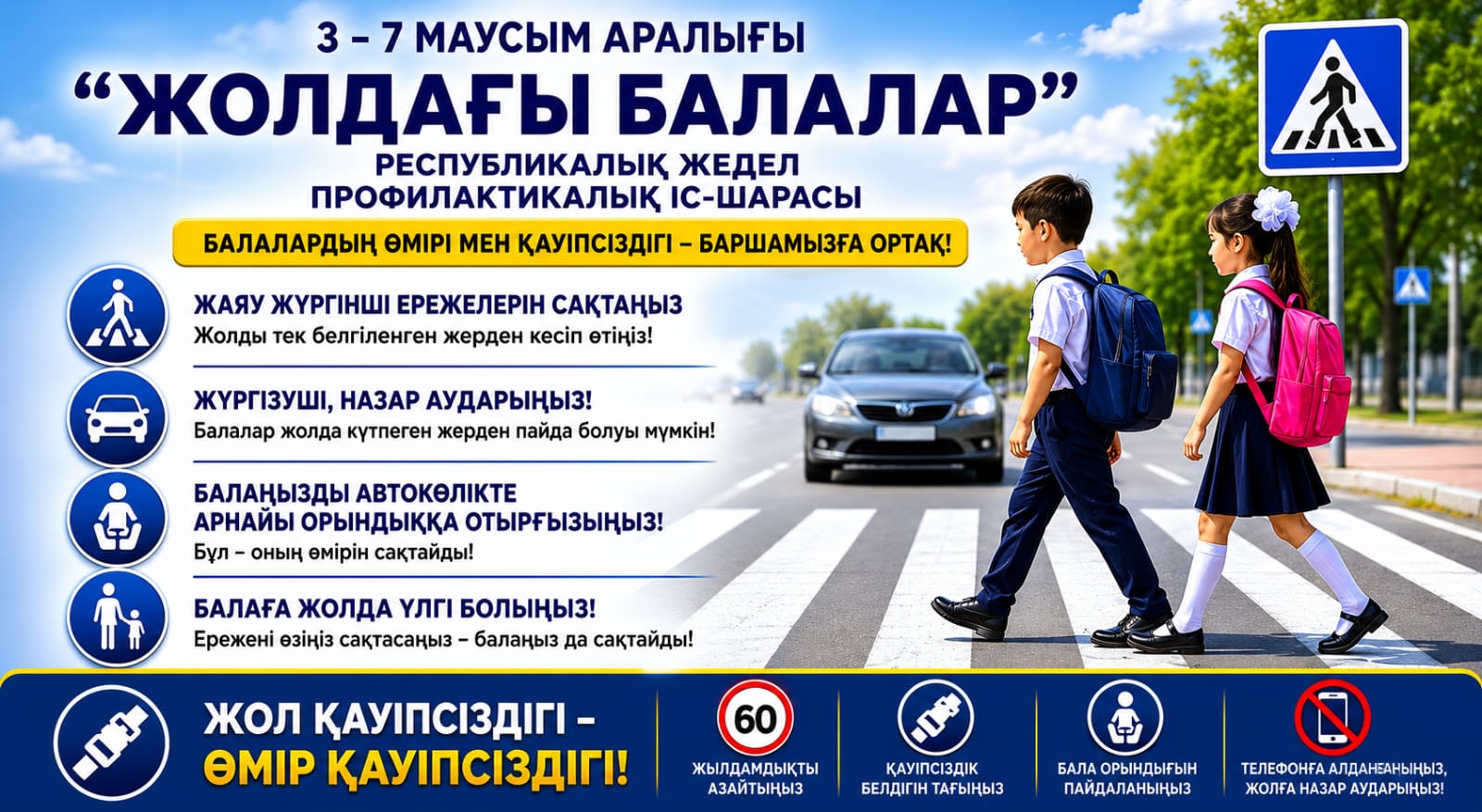 Жолдағы балалар