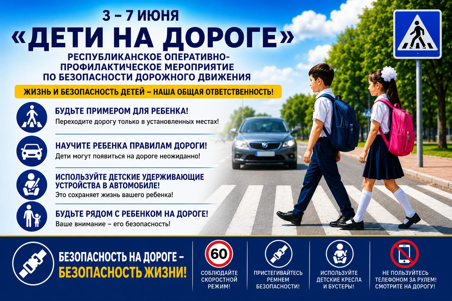Дети на дороге